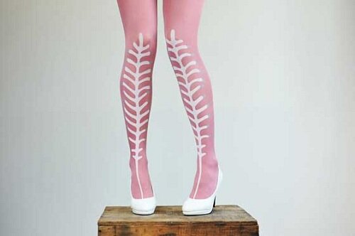 Tights With Fish Bones Crazy Stockings Kawaii Fashion Blog