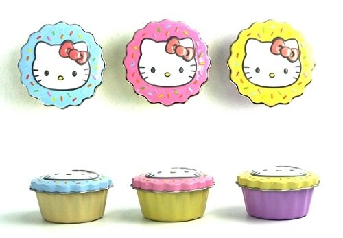 Hello Kitty Cupcake Candy Box Kawaii Candy