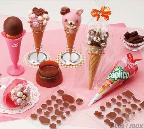 Deco Candy Cones Chocolate Kawaii Deco Fun Candy