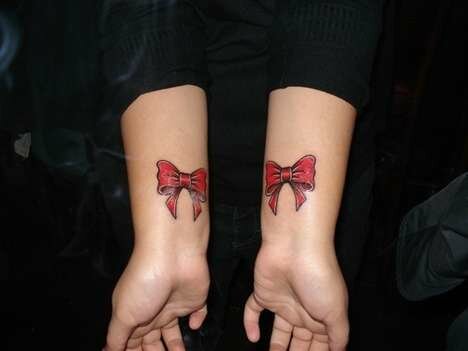 Bow Tattoos Wrist Kawaii Bow Tattoo Blog