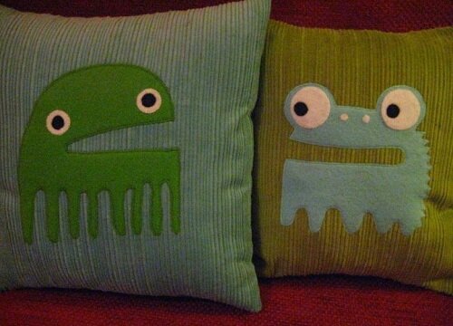 Kawaii Monster Pillows Kawaii DIY Blog