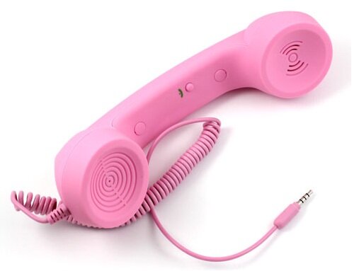 Pink Phone Handset Wired Kawaii Gadgets Blog