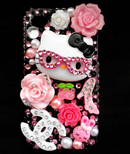 Hello Kitty Decoden Iphone Case