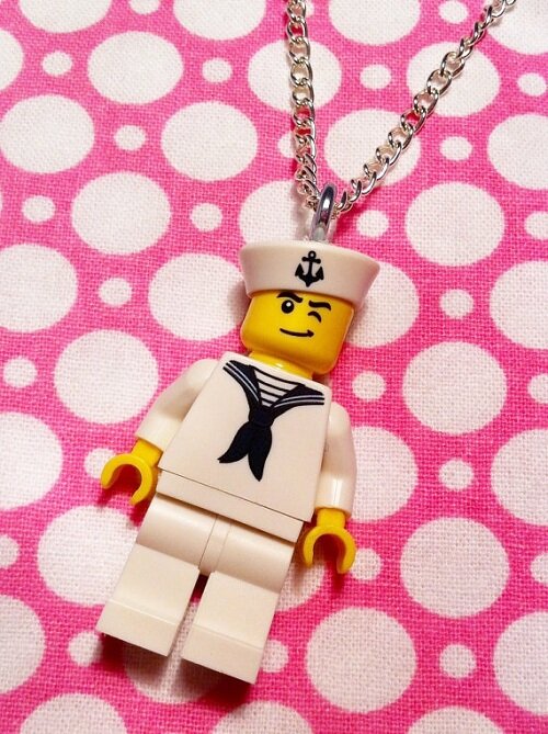 Lego Jewelry Necklace Cute Toy jewelry Blog