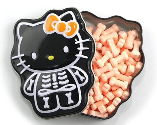 Hello Kitty Sour Skeleton Bones Candy Kawaii Blog