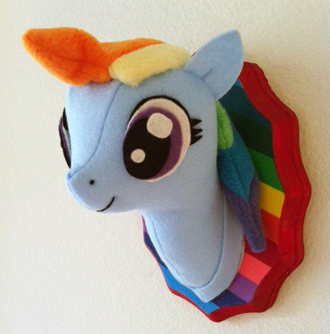 My Little Pony Rainbow Dash Faux Taxidermy Kawaii Blog