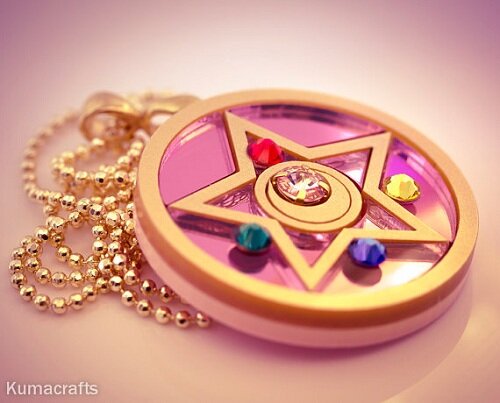 Sailor Moon Necklace Laser Kut Kuma Crafts Jewelry
