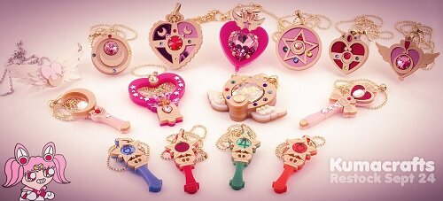Sailor Moon Necklaces Laser Kut Kuma Crafts Jewelry