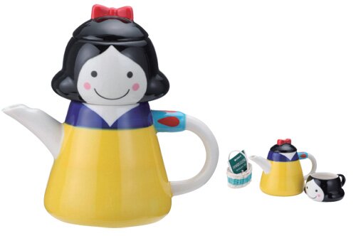 Snow White Tea Pot Kawaii Porcelain Kitchen