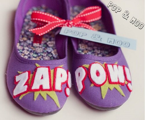 Zap Pow Ballerinas Kawaii Shoes